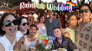 Rainbow Wedding