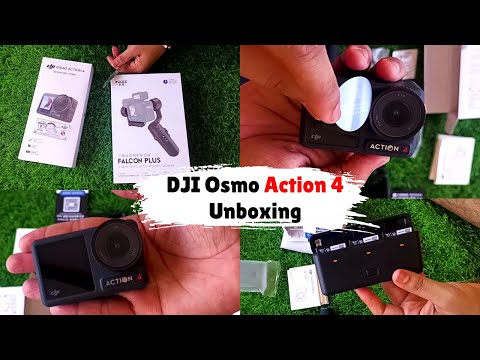 DJI Osmo Action 4 Unboxing - Adventure Combo india | DJI Action 4 अनबॉक्सिंग - एडवेंचर कॉम्बो