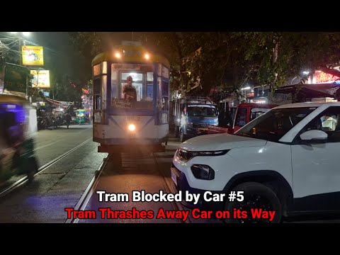 Tram Thrashes away Car on its Way || Tramisane Reports #15