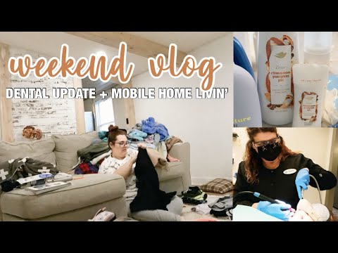 BIG DENTAL VISIT! Mobile Home Living & Homemaking | SPEND THE WHOLE WEEKEND WITH ME!