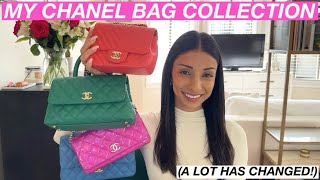 MY ENTIRE 2025 CHANEL HANDBAG COLLECTION FT. CLASSIC FLAPS, MINI BAGS, COCO HANDLES, & WOCS!