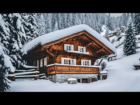 Switzerland’s Beautiful Village Grindelwald In Winter🇨🇭Snowy Walk In Swiss Valley ❄️🇨🇭