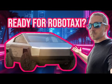 Tesla Cybertruck ready for Robotaxi? | Tesla FSD 12.5.5 is REALLY GOOD