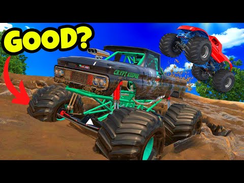 I Found a Monster Truck Stunt Mobile Game that Doesn't Suck?