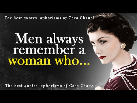 Peerless Quotes by Coco Chanel | Quotes, aphorisms, wise thoughts.