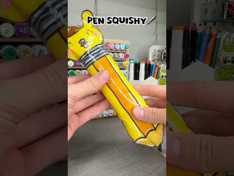 ✨Cute Sanrio Paper squishy pen🖊️!? #papersquishy #squishy #papercraft #cutecrafts #crafts #sanrio