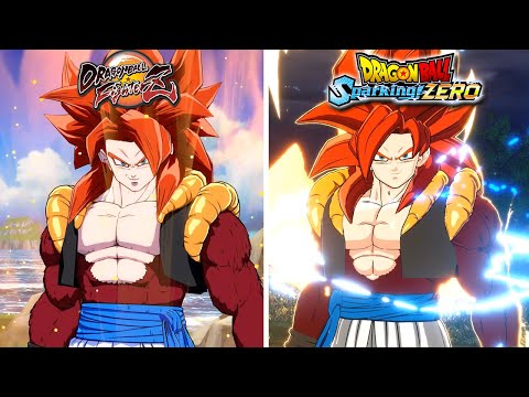 Dragon Ball Sparking! ZERO - All Character Models Comparison - FighterZ vs Sparking! ZERO - 4K