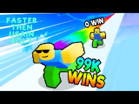 WE RAN FASTER THAN USAIN BOLT IN ROBLOX RACE CLICKER