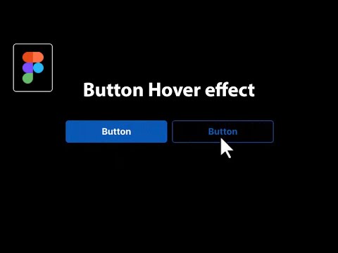 Create Button Hover Effects functionality in figma | Figma tutorials