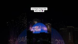 SPHERE Las Vegas New Years countdown 2025