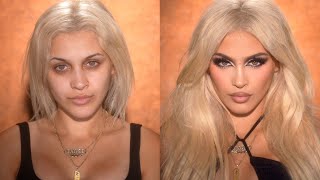 Dramatic & Sultry Makeup Transformation!