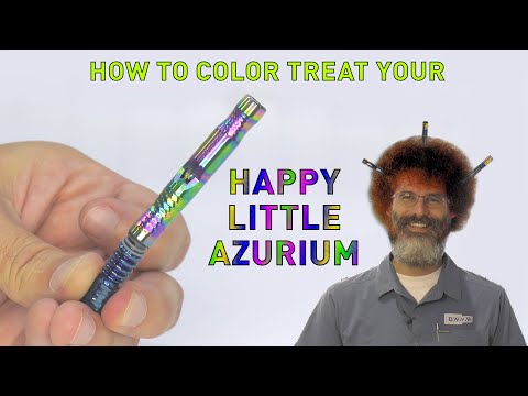 How to heat treat your happy little Azurium by DynaVap