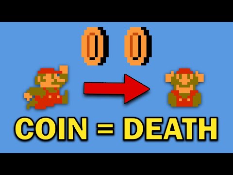 Super Mario Bros. but COINS KILL YOU