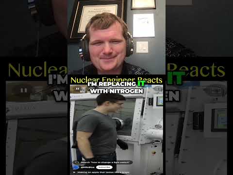 Unnecessarily Complicated Light Bulb - Nuclear Engineer Reacts to NileBlue