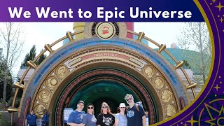 My Day at Epic Universe - Riding Rides, Trying Food, Meeting Characters, Buying Merchandise, & More