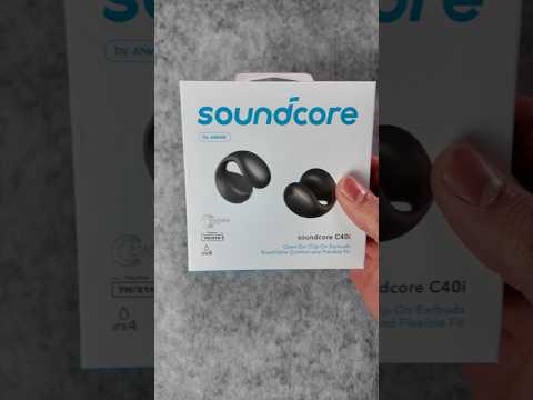 Soundcore C40i Unboxing! #asmr #unboxing #soundcore #fyp #preview #earbuds