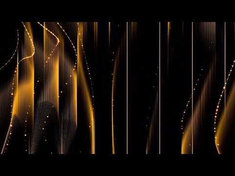 Symphony of Lights | Gold | Abstract | Background | Screensaver