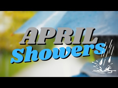 Ambient April Showers Music / Rainfall Sounds / Calm Raining Music