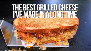 THE BEST GRILLED CHEESE (MELT?) I'VE MADE IN A VERY LONG TIME... | SAM THE COOKING GUY