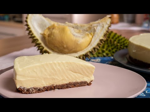 No Bake Durian Cheesecake, sedap macam ais krim PREMIUM