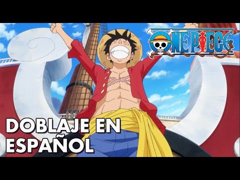 ¡La tripulación de los Sombrero de Paja llegó a Dressrosa! | One Piece | Doblaje en español