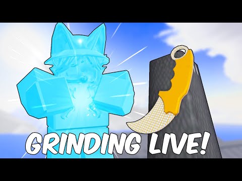 🔴 Grinding for DIAMOND HANDS *KNIFE* In Roblox Rivals