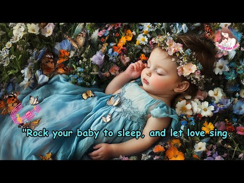 🎼☁️💤Magical Bedtime Gentle Lullaby for a Deep Baby Sleep Music : 😴💤Instant Sleeping No.0410