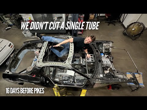 We build a ROLL CAGE for the RX-7 strong enough to roll down the side of a mountain