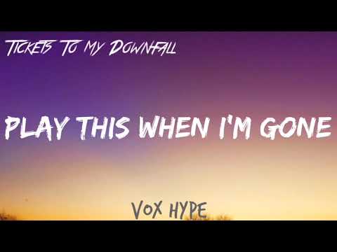 Machine Gun Kelly - play this when i'm gone (Lyrics)