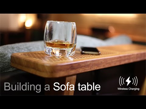 Ultimate DIY Sofa Table: Perfect for Drinks & Phone Charging