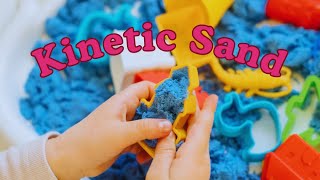 Satisfying Kinetic Sand ASMR day 8 #trending #relaxing #asmr