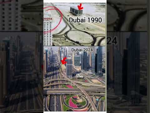 Dubai's in 1990 to 2024 but... something else not change 🚫