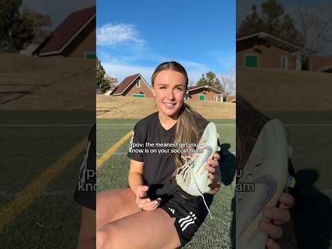 POV: the mean girl on your soccer team #soccer #soccergirl #meangirl