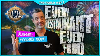 Epic Universe Restaurants: All Table Service & Quick Service Dining | Ultimate Foodies Guide