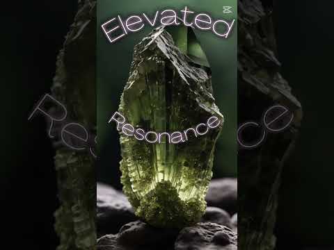 Moldavite: The Stone of Cosmic Transformation #elevatedresonance #moldavite  #crystals