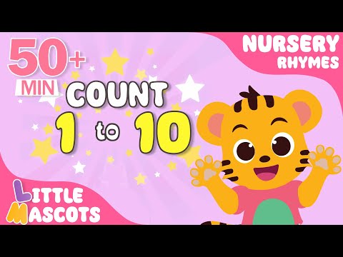 Count To 10 + ABC Song + more Little Mascots Nursery Rhymes & Kids Songs