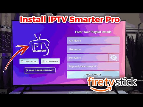 How to Install IPTV Smarters Pro App to Firestick & Android  #firetvstick #iptv #iptvsmarterspro