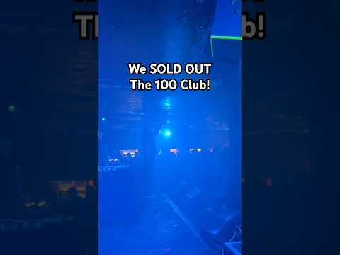 WE SOLD OUT THE 100 CLUB!!! 😱🔥 #LeftfieldCollective