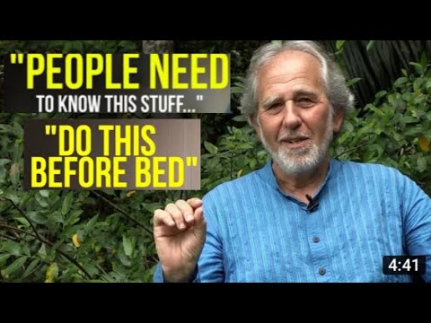 Bruce Lipton - DO THIS BEFORE BED) People need to know this well kept secret.