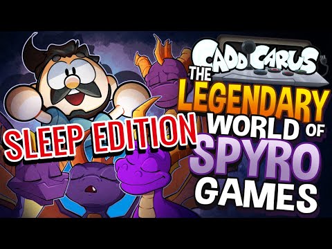 The Legendary World of Spyro Games - Caddicarus | SLEEP EDITION