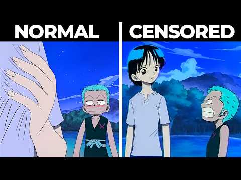 45 MAJOR One Piece Moments That Got CENSORED