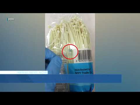 Health department warns of possible listeria contamination in certain enoki mushrooms