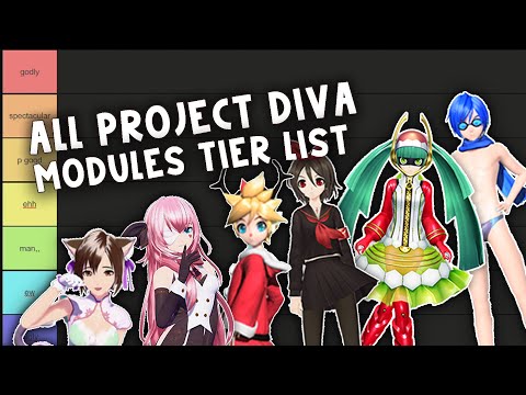 ALL the Project DIVA Modules Tier List