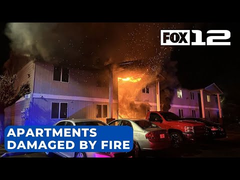 4 apartment units damaged by two-alarm fire in Forest Grove