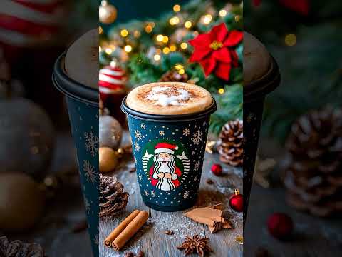 🎄 創造力を解き放つクリスマス2025 🎅 スターバックス 音楽の魔法で楽しく リラックス 🌟 Starbucks Relax & Focus Playlist  #shorts