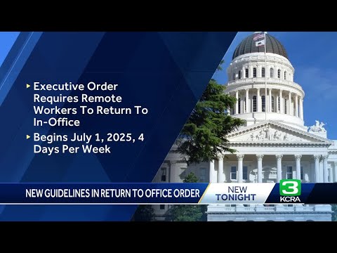 Exemptions detailed for California state employees return to work order