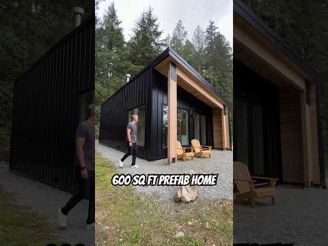 Inside a Stunning 600 sq ft Prefab Home! #hometour #prefabhomes