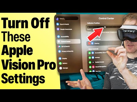 Apple Vision Pro Settings You NEED To Turn Off Now!