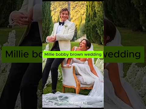 Millie Bobby Brown and Jake Bongiovi got Married Officially #milliebobbybrown