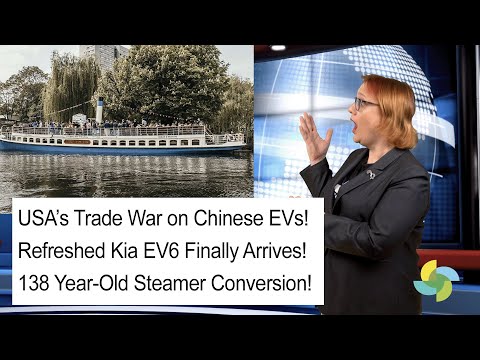 EcoTEC Episode 323: USA's War On Chinese EVs, Kia EV6 Breaks Cover, 138-Year-Old Steamer Conversion!